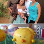 Easter Fun + Bath Progress + Mantel Feature
