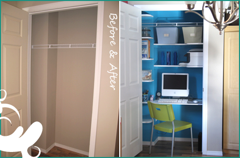 Closet to Office!