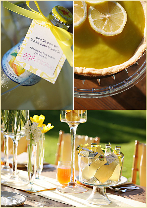 Lemon Yellow Party Inspiration