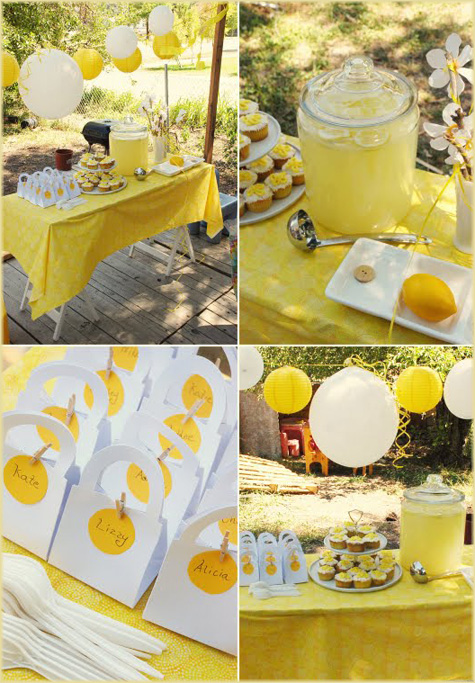 Lemon Yellow Party Inspiration 2