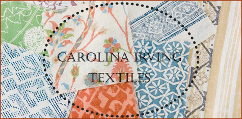 Carolina Irving: Fabric of the Week