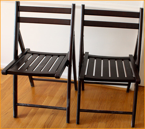 Before & After: Fabric Folding Chair 2