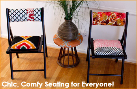 Before & After: Folding Chairs