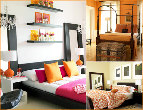 How About Orange? Orange Bedroom 3