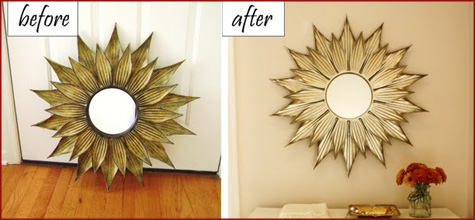 DIY Before & After Mirror 2