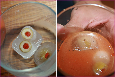 Halloween Inspiration: Eyeball Icecubes