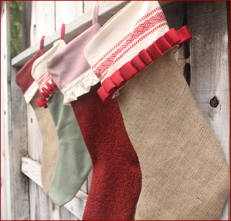 Handmade Stocking Inspiration Handmade Stocking Inspiration