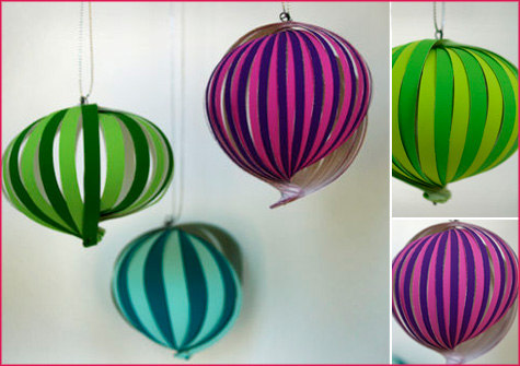 Handmade Paper Ornaments 7