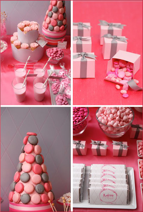 Valentine's Day Dessert Buffet Inspiration: Pink & Red 5