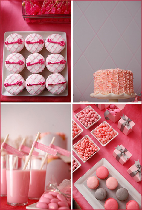 Valentine's Day Dessert Buffet Inspiration: Pink & Red 3