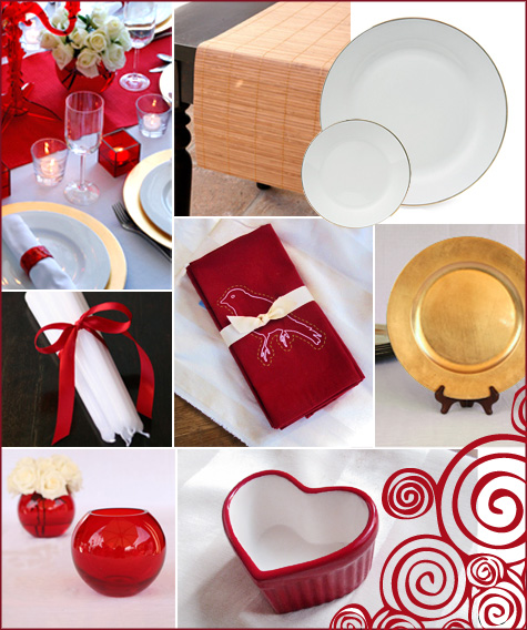 Valentine's Day Giveaway Social Couture Red Modern Dinner Party Romantic 2