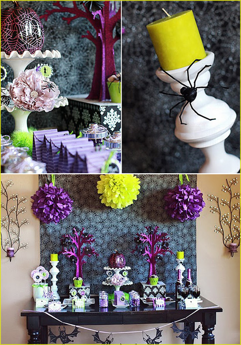 Halloween Table Settings Setting Ideas Halloween tablescapes decoration 