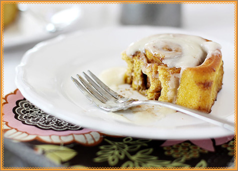 Layla Grayce Pumpkin Cinnamon roll Recipe