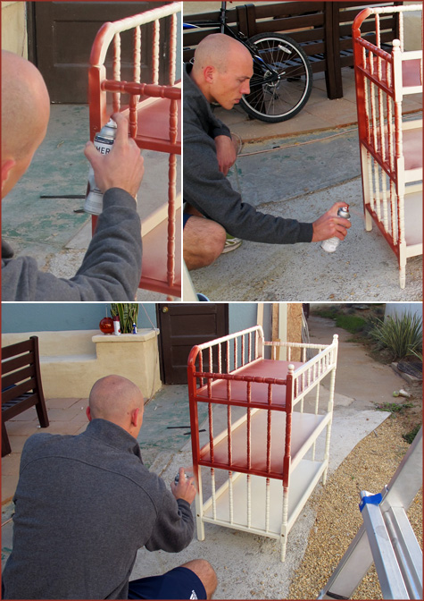 Jenny Lind Changing Table, Red, Modern Contemporary Nursery Furniture, DIY, Painting, Decor Inspiration Design Decoration