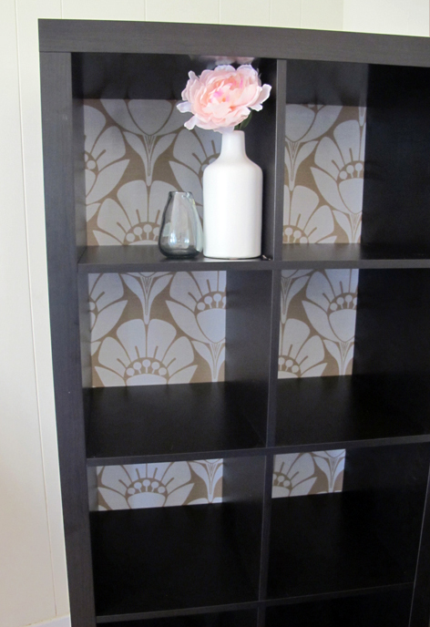 Bookcase Makeover Before & After