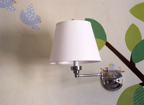 Wall Sconce, Nursery, DIY