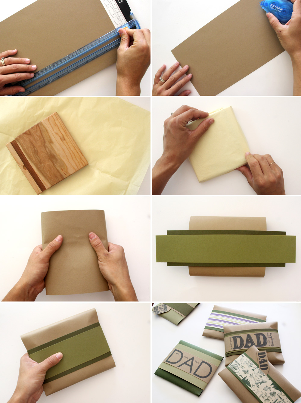 Man Wrapping | Simple Gift Wrapping Ideas for Dudes | PepperDesignBlog.com