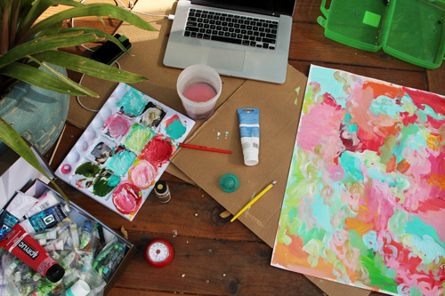 Painting Time! | PepperDesignBlog.com