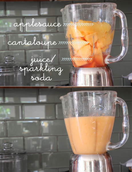 Cantaloupe + Basil Summer Blend | PepperDesignBlog.com
