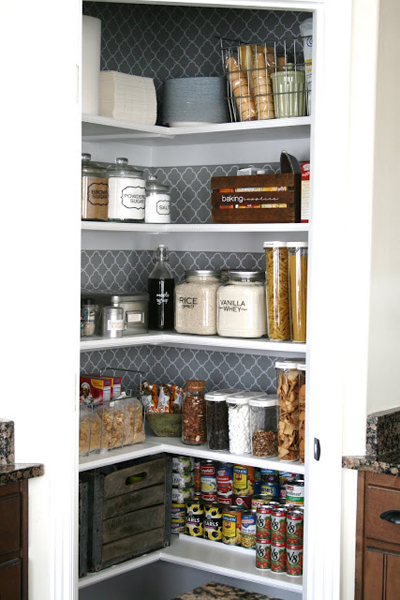 Pantry Inspiration | PepperDesignBlog.com