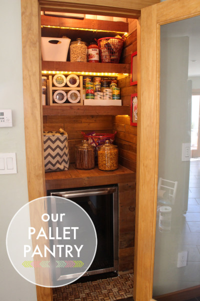 Our Pallet Pantry | PepperDesignBlog.com