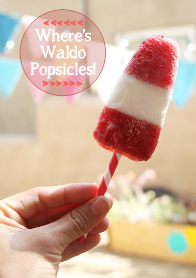 Where's Waldo Fruit Popsicles | PepperDesignBlog.com