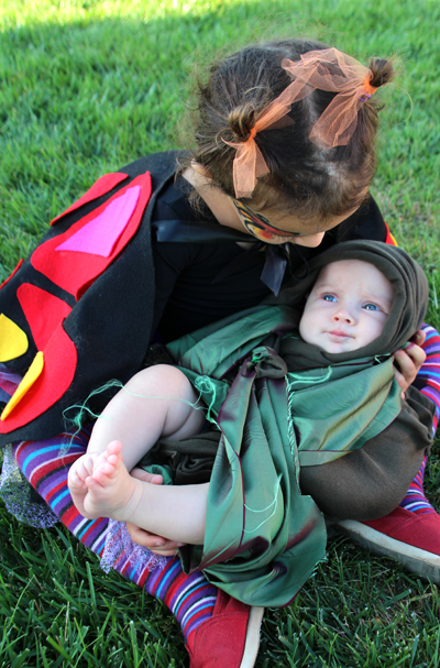 Halloween DIY Butterfly Costume | PepperDesignBlog.com