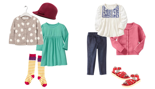 Liv's Fall Wardrobe | Girl's Toddler Style Board |  PepperDesignBlog.com