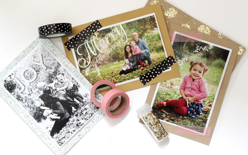 Christmas Card Overlays | DIY Cards | PepperDesignBlog.com