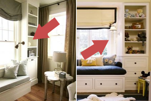 Girls' Room Bookshelf Sconce Ideas | PepperDesignBlog.com