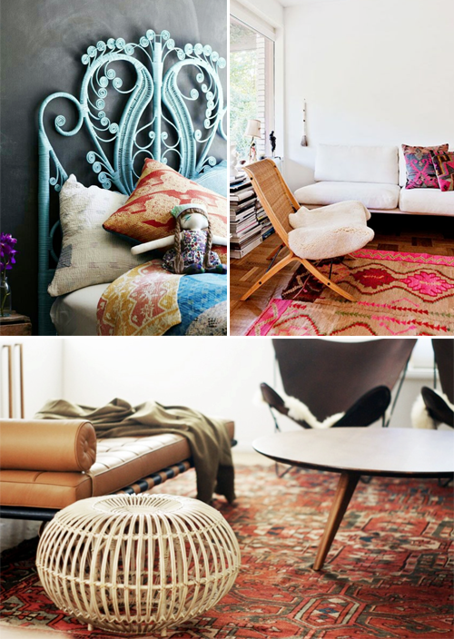 Wicker & Rattan Inspiration | PepperDesignBlog.com