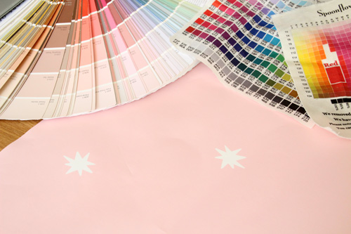 Designing Wallpaper for the Girls' Room in Spoonflower | PepperDesignBlog.com