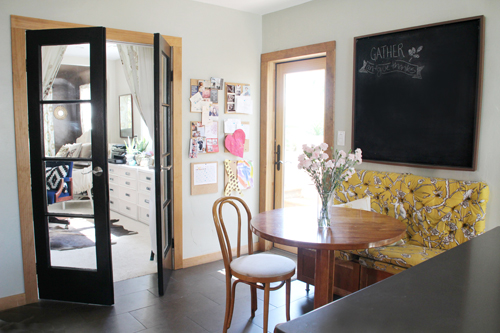 Black French Doors | PepperDesignBlog.com