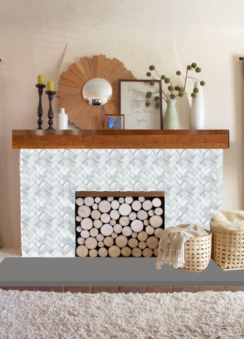 A Mantel Makeover? Ideas | PepperDesignBlog.com