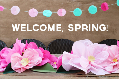 Teal & Pink Easter/Spring Party | Pepper Design Blog.com