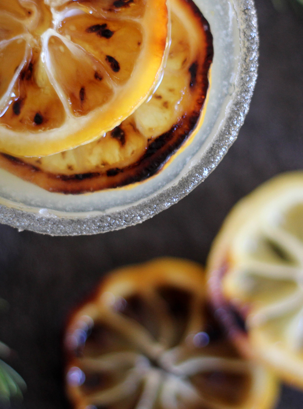 Good Eats: Broiled Lemon & Rosemary Cocktail | PepperDesignBlog.com