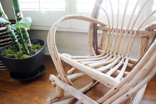 A Mini Rocking Chair for the Living Room | PepperDesignBlog.com