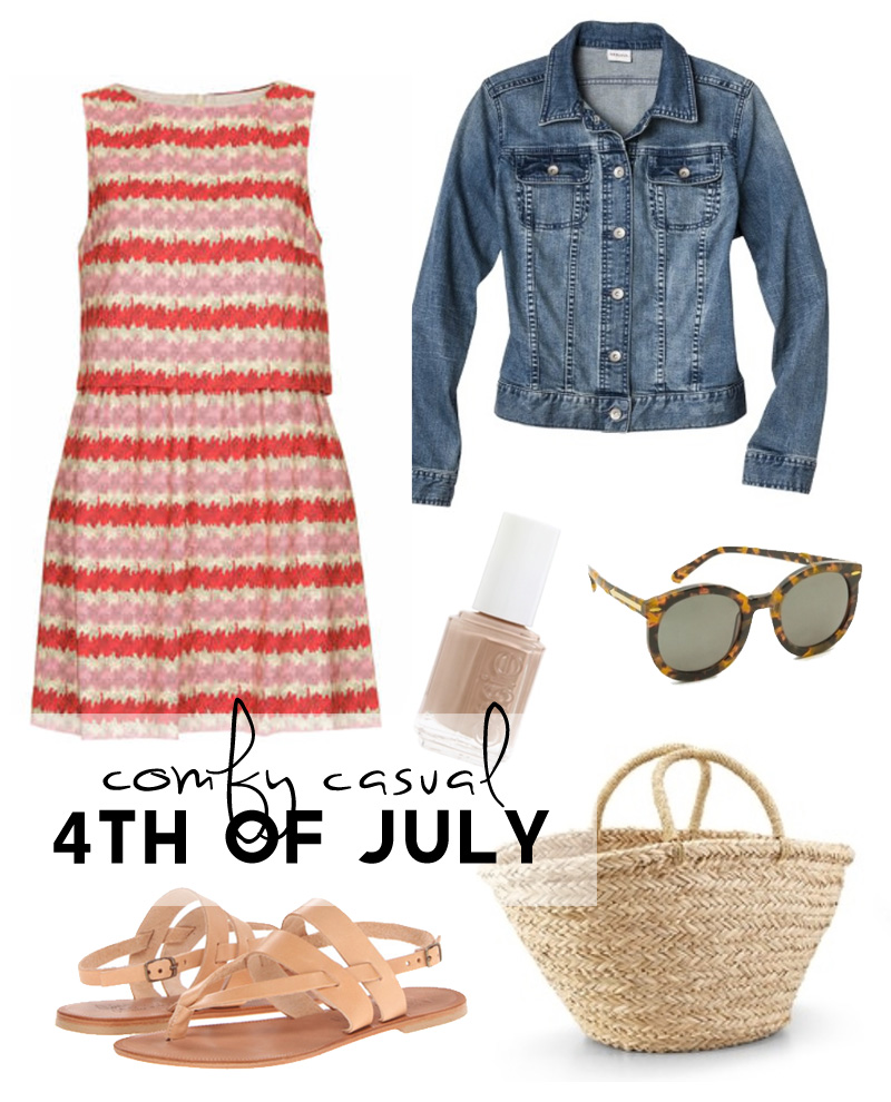 Wardrobe Style Board: 4th of July Comfy Casual | PepperDesignBlog.com