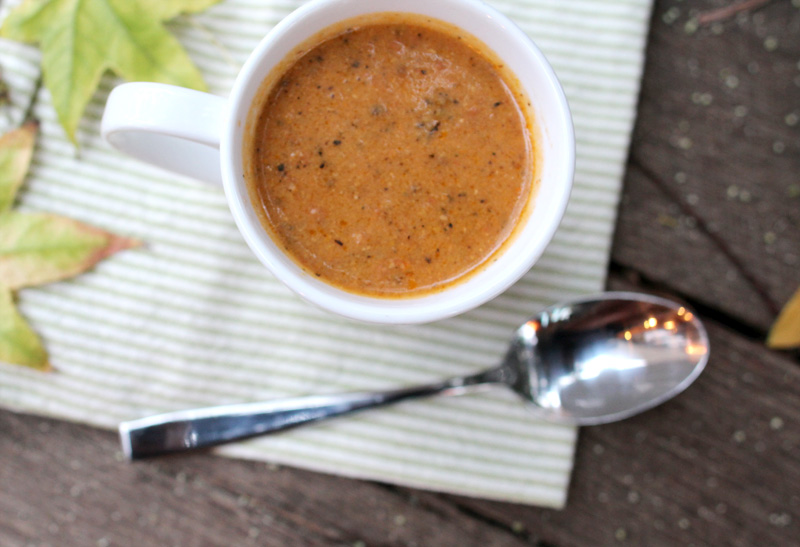 Summer Harvest Recipes | EASY Roasted Squash & Tomato Soup | PepperDesignBlog.com