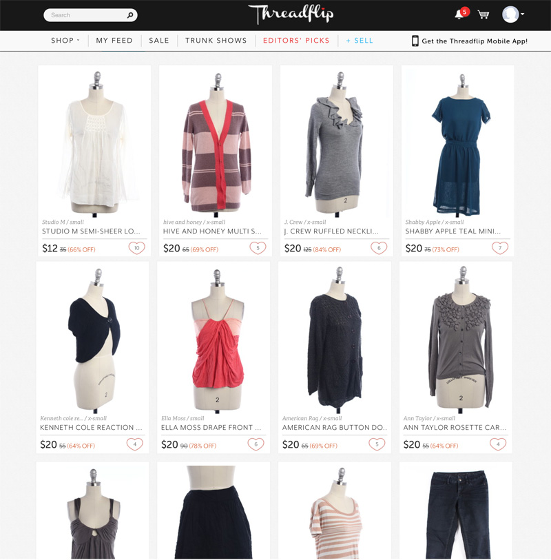 A Guide to Selling Your Clothes Online: Threadflip | PepperDesignBlog.com