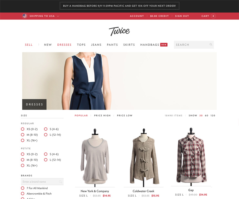 A Guide to Selling Your Clothes Online: Threadflip | PepperDesignBlog.com