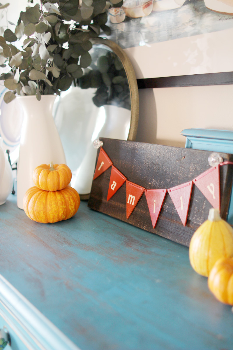 Our Home, Fall 2014 | Family Banner | PepperDesignBlog.com