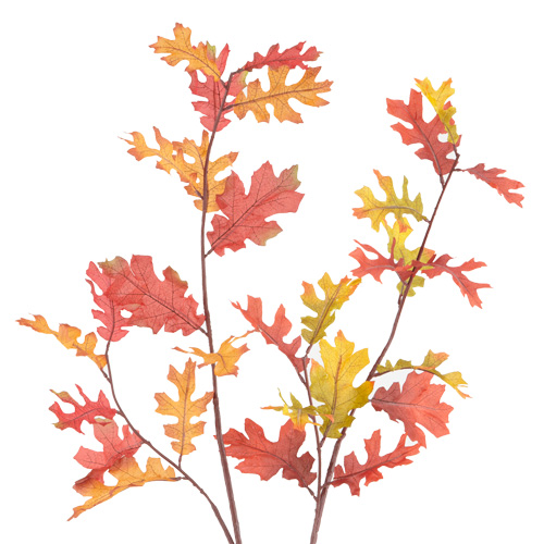Our Home, Fall 2014 | DIY Gold Painted Leaves | PepperDesignBlog.com