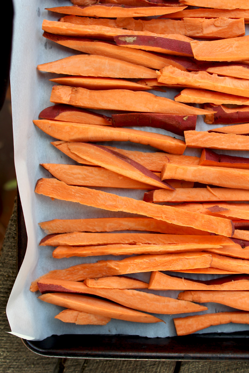 Roasted Sweet Potato Fries | PepperDesignBlog.com