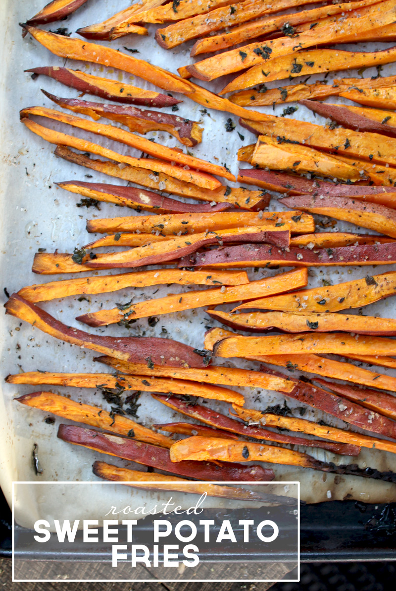 Roasted Sweet Potato Fries | PepperDesignBlog.com