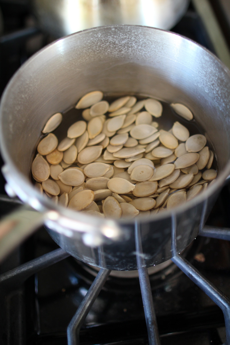 Roasted Pumpkin Seeds - 3 Ways | PepperDesignBlog.com