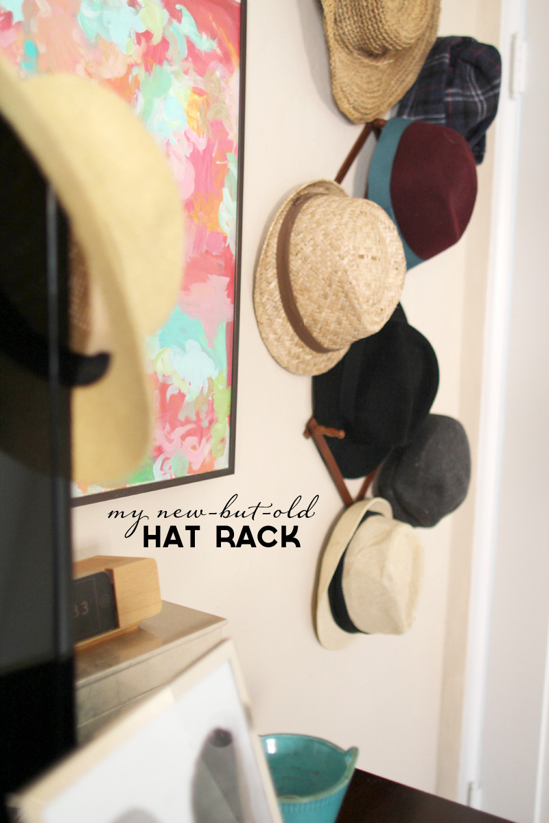 A Vintage Tea Cup, Coffee Mug Wooden Hat Rack | PepperDesignBlog.com