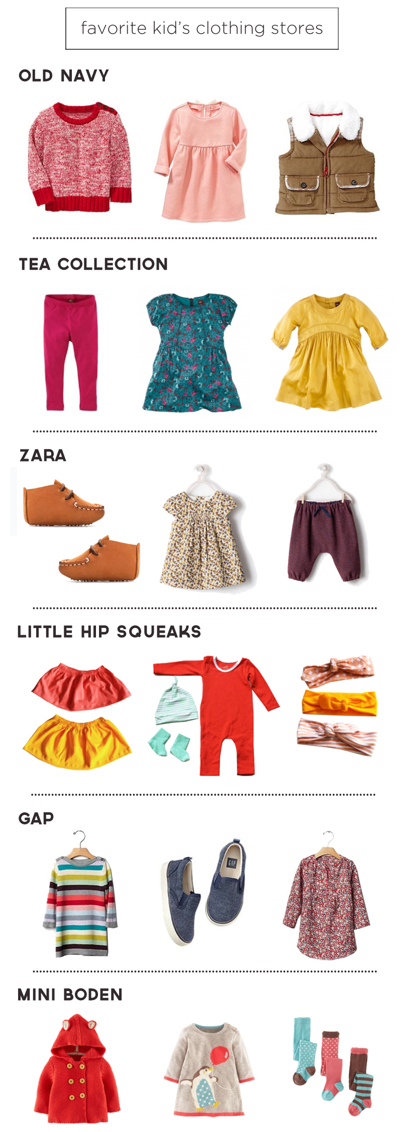 Favorite Kid's Clothing Stores + Cyber Monday Deals | PepperDesignBlog.com