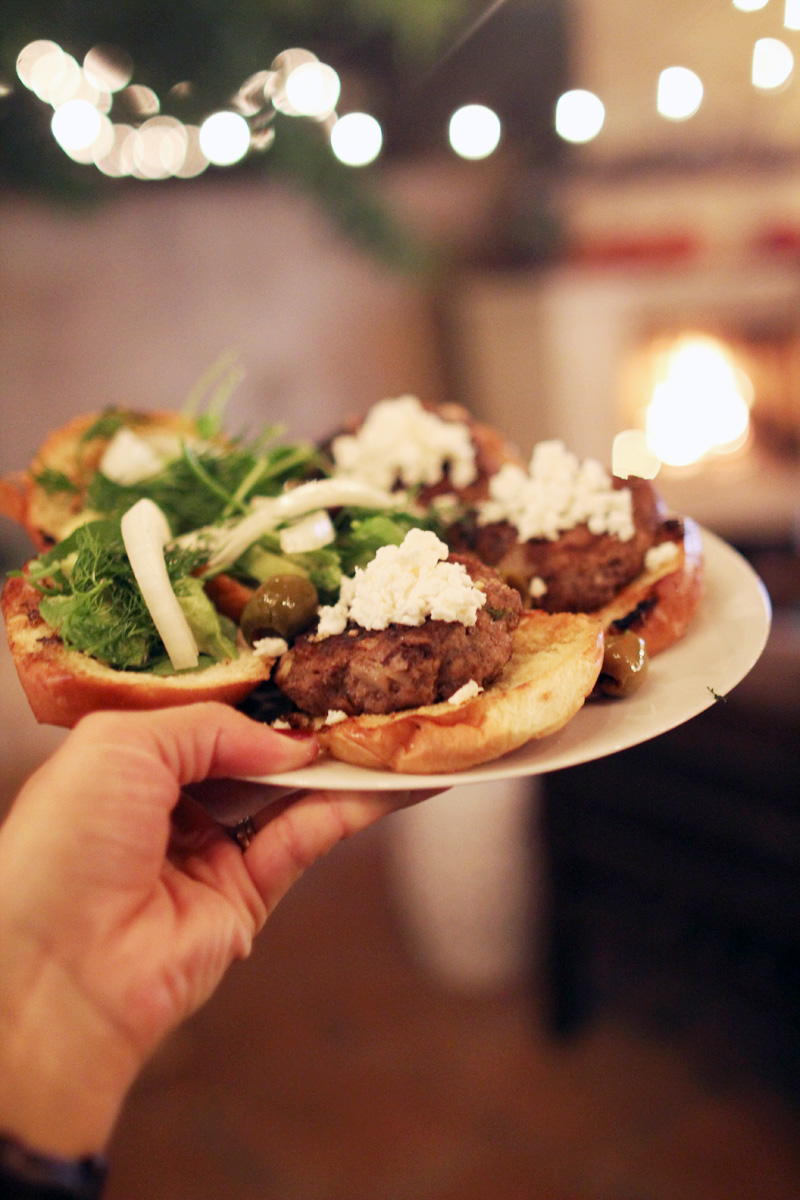 Good Eats: Mediterranean Lamb Sliders | PepperDesignBlog.com