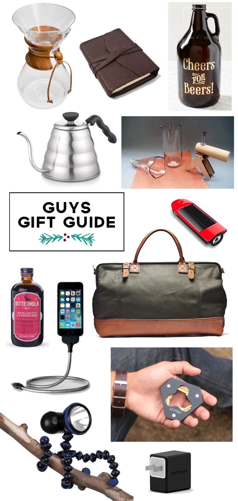 Guys Gift Guide: Christmas 2014 | PepperDesignBlog.com